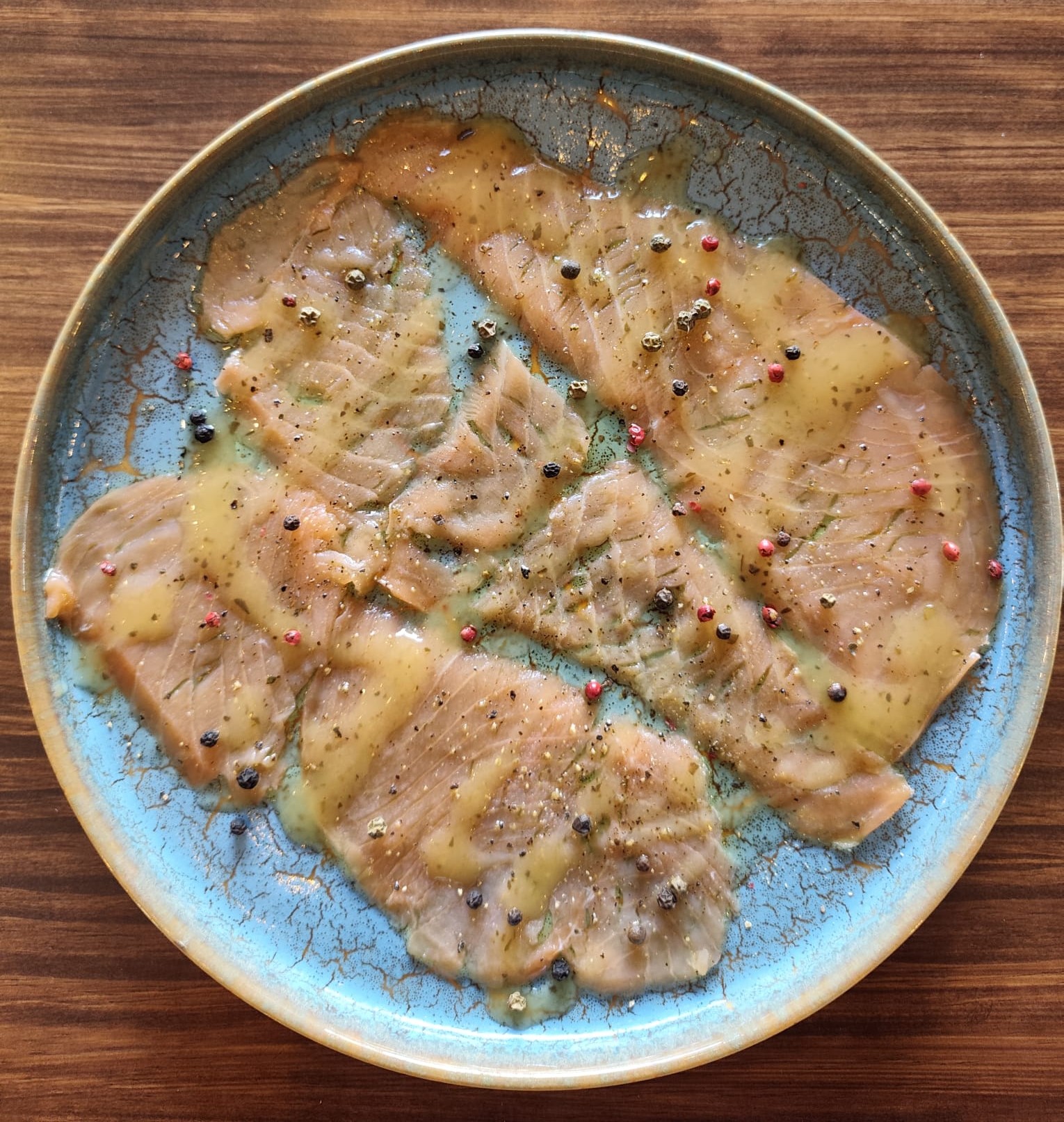 Salmão Marinado